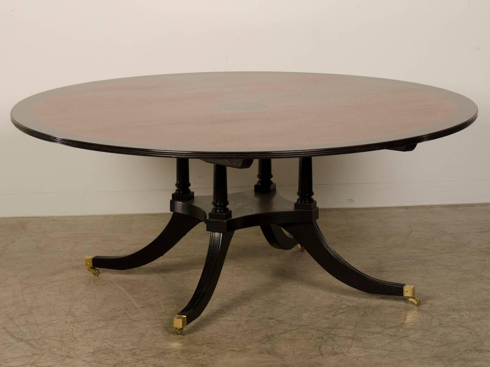 sheraton style dining table