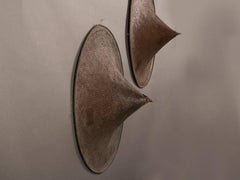 Pair of Antique Chinese "Coolie" Hats, circa 1910