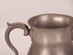 Large Antique French Louis Philippe Pewter Urn, circa 1850