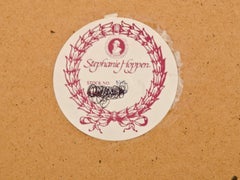 Set Five Antique English Sir William Hamilton Greek Engravings, circa 1840