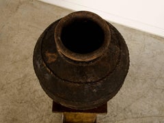 Antique Italian Terracotta Garden Urn, circa 1885