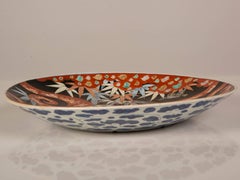 Large Antique Japanese Imari Platter, circa 1895