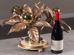 Willy Daro Style Flower Lamp, Made by Massive, Belgium, circa 1970