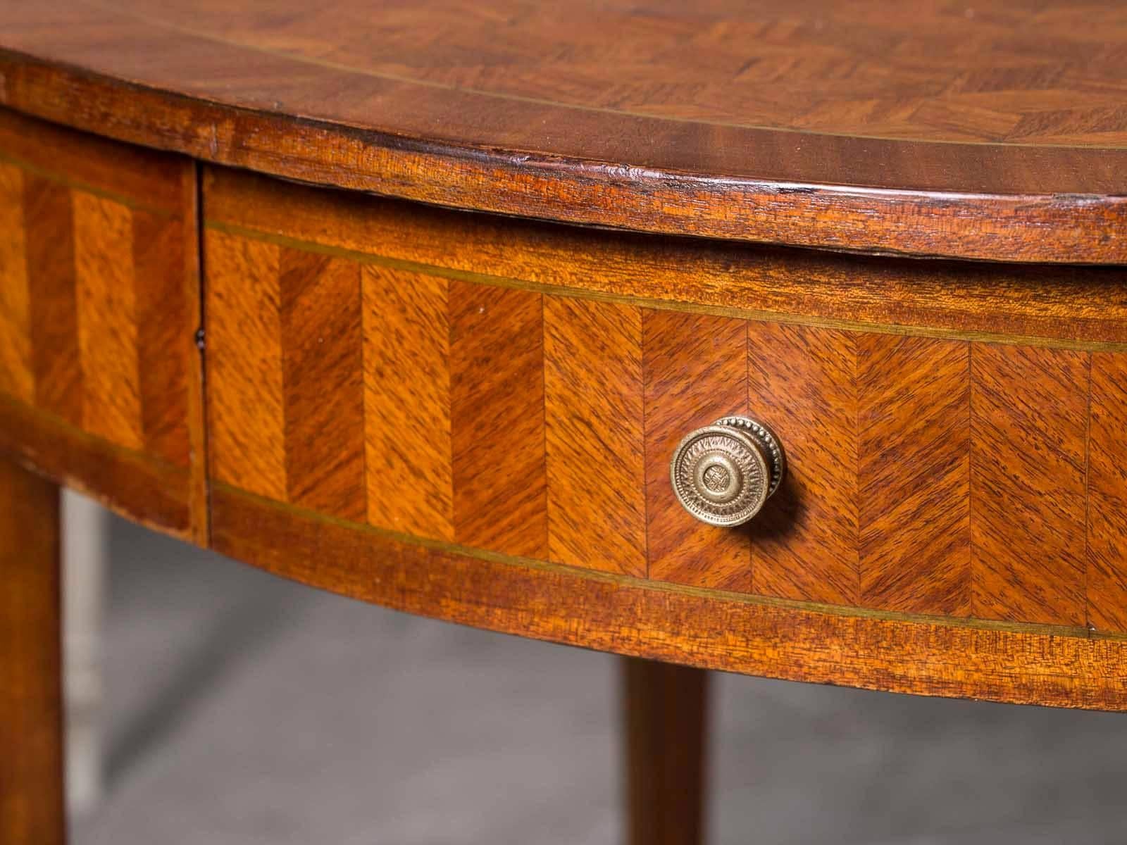 Late 19th Century Antique French Louis LXVI Walnut Table, France, circa 1885