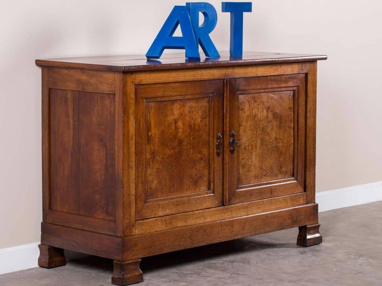 Antique French Louis Philippe Walnut Buffet Credenza ...