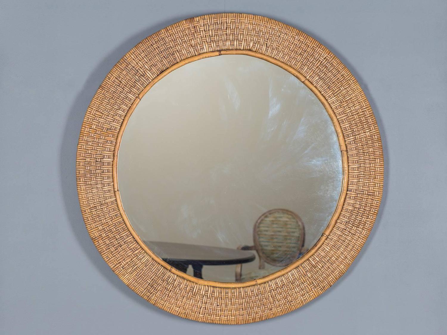 rattan mirror rattan mirror