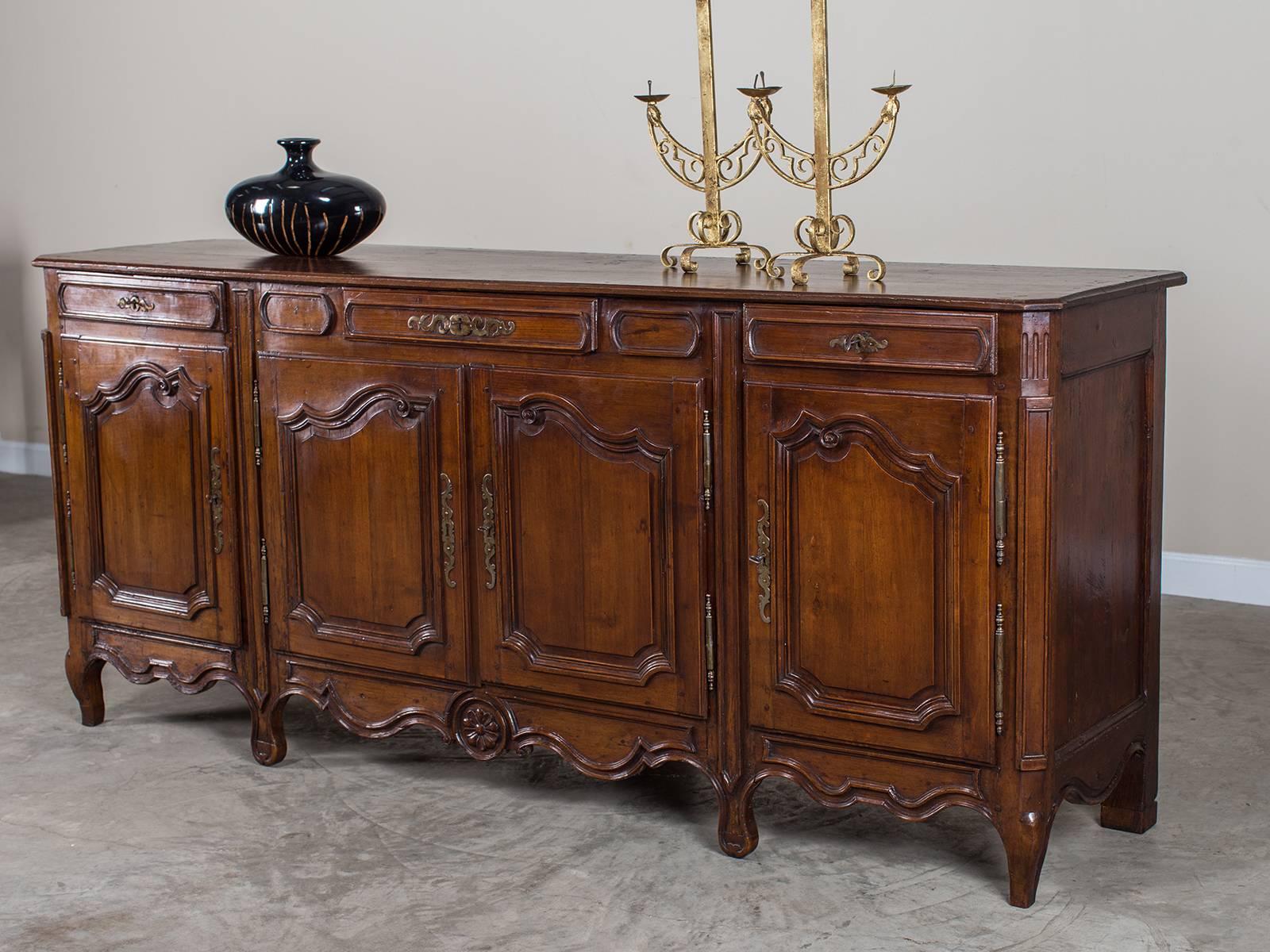 Louis XVI Period French Walnut and Oak Buffet, circa 1780 3