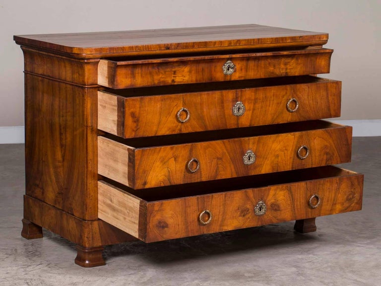 Antique French Louis Philippe Chest of Drawers, France, circa 1860 at