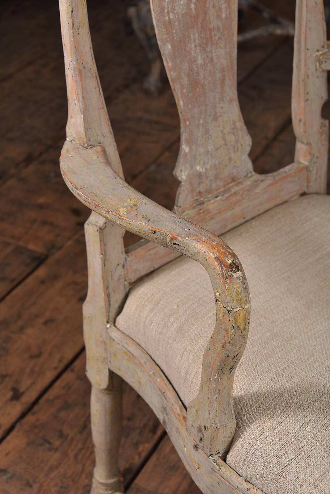 19th Century Swedish Rococo Chairs