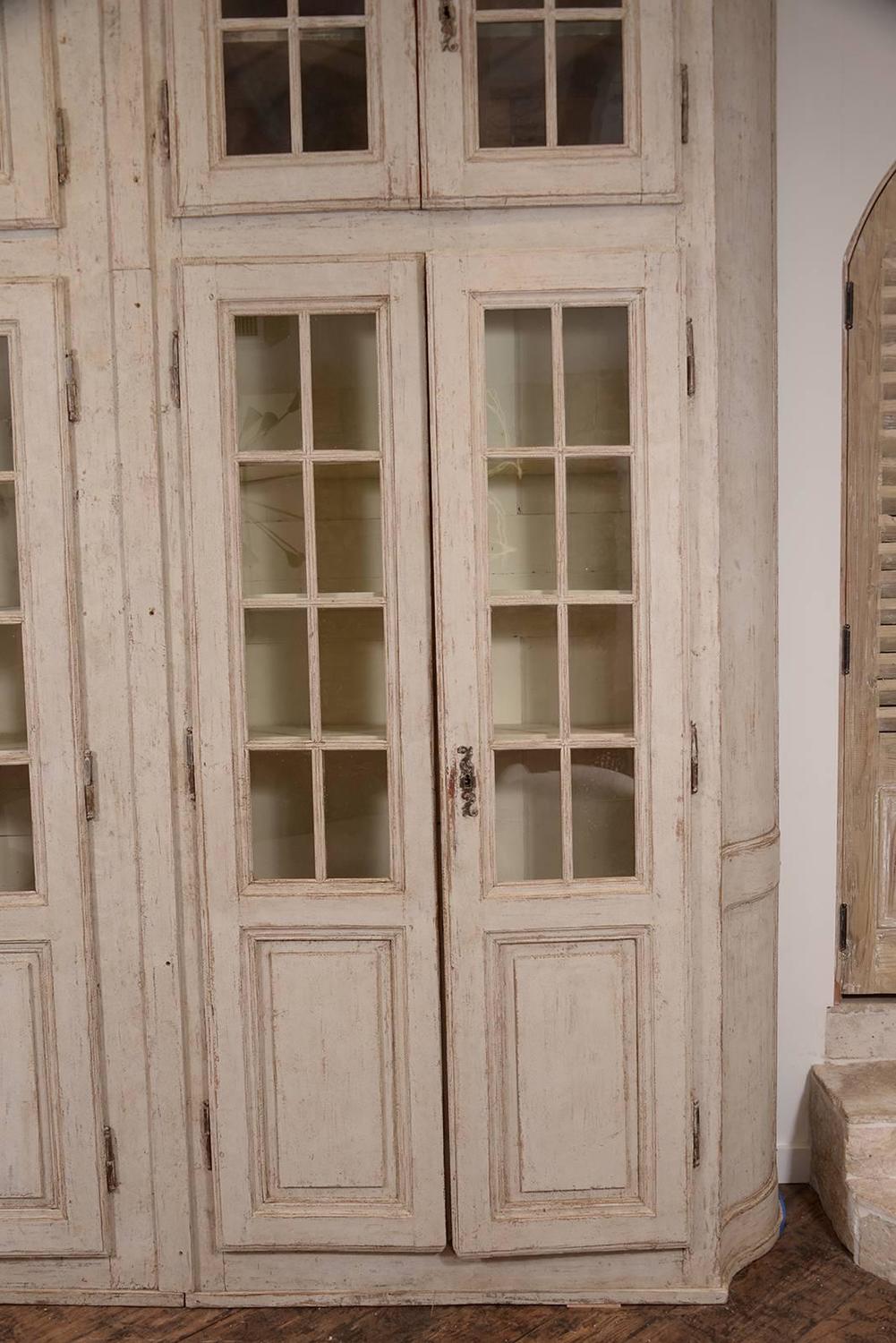 Painted 19th Century Swedish Cabinet For Sale at 1stdibs