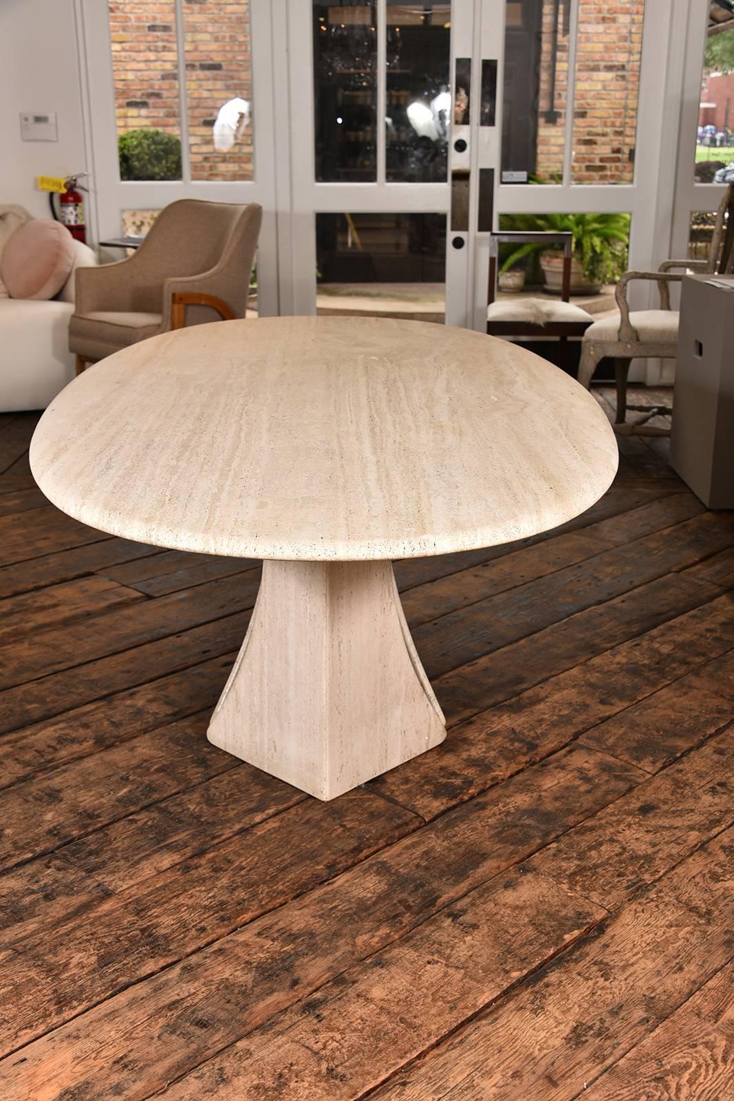 French Travertine Table 1
