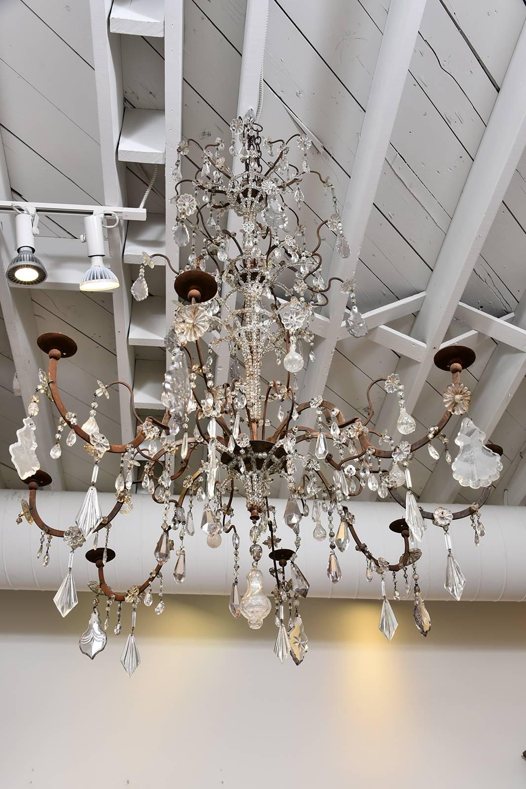 Italian Crystal Chandelier 4