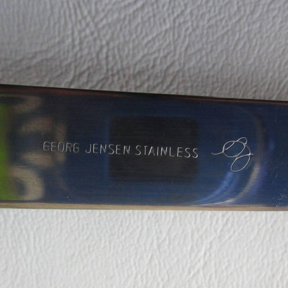 Stainless Steel Set Mid-Century Arne Jacobsen Georg Jensen Flatware