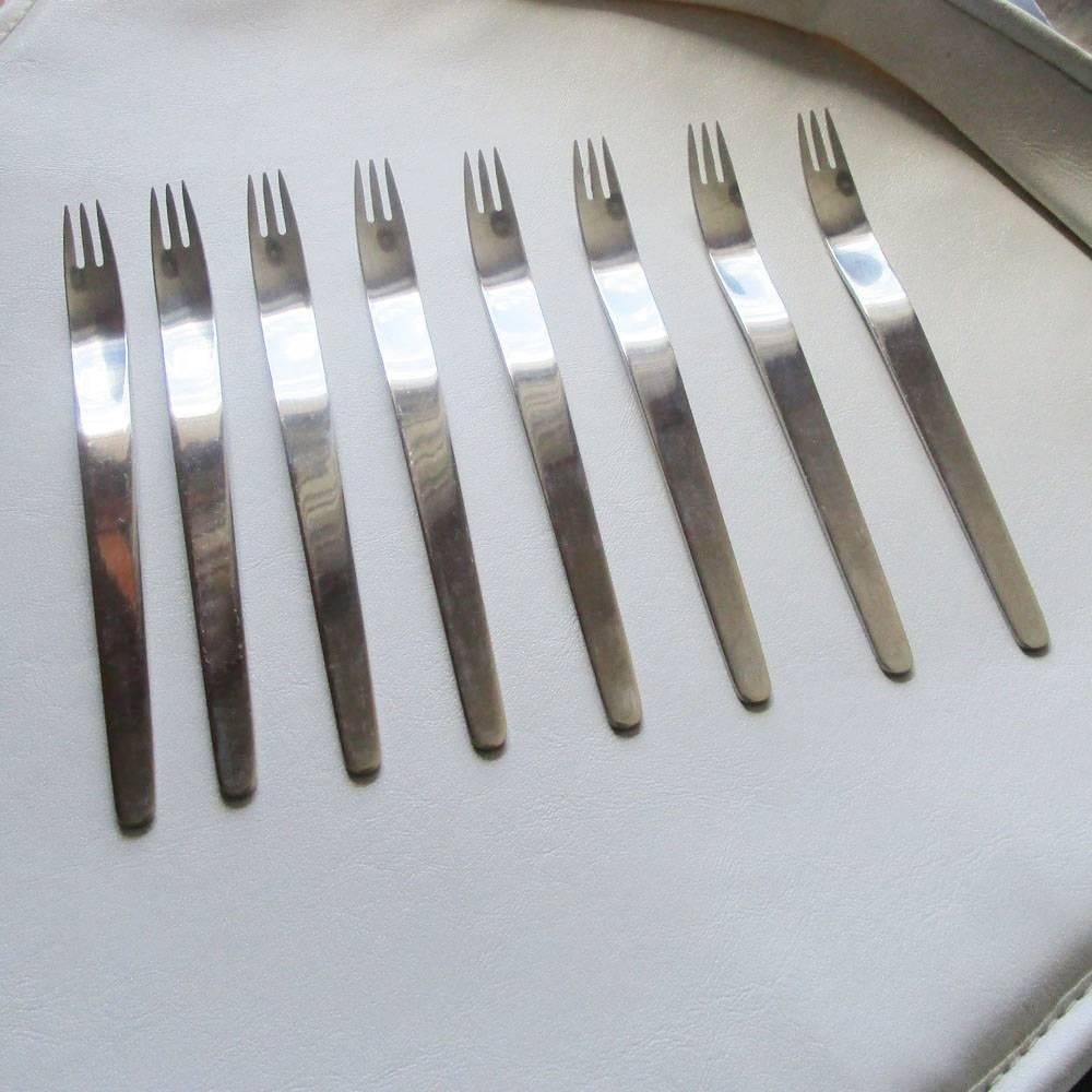 Danish Set Mid-Century Arne Jacobsen Georg Jensen Flatware