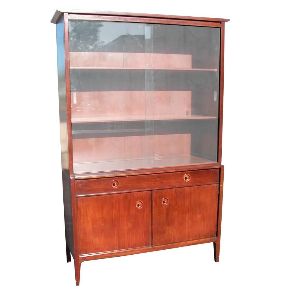 Vintage Mid-Century Hutch by John Van Koert Drexels Counterpoint