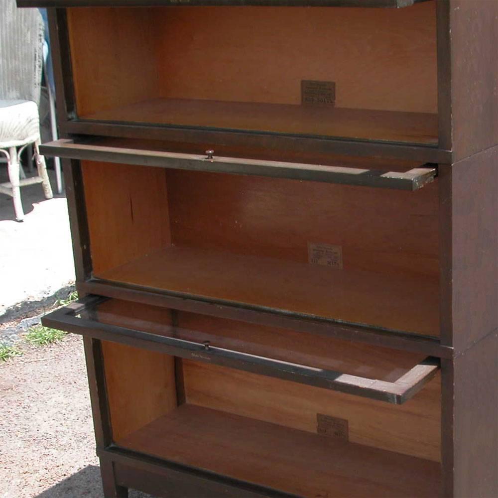 Universal style Barrister bookcase, measures 49.4