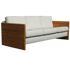 Vintage Jerryll Habegger Butcher Block Sofa Couch