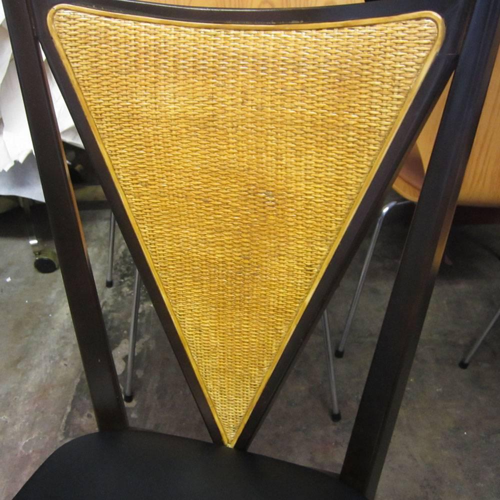 mid century stakmore folding chairs