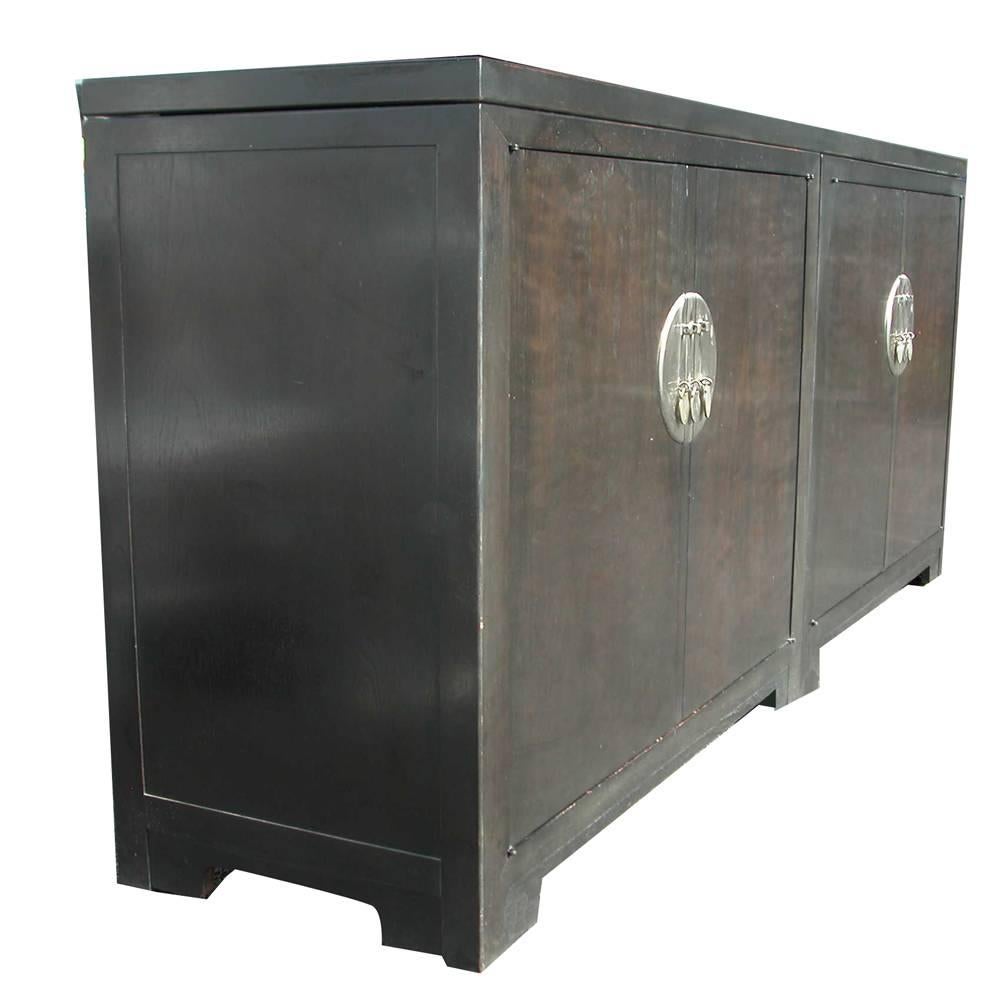 Mid-Century Modern Michael Taylor Baker Credenza Sideboard Buffet Cabinet (MR14953)