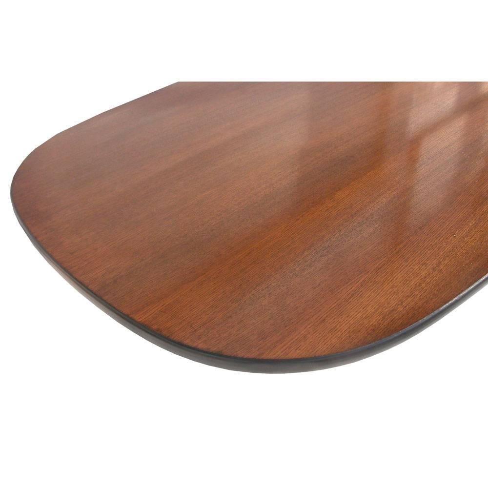 Herman Miller Eames Veneer Racetrack Dining Table sale In Good Condition In Pasadena, TX