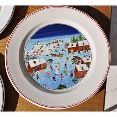Vintage Naif Christmas Plates by Villeroy & Boch