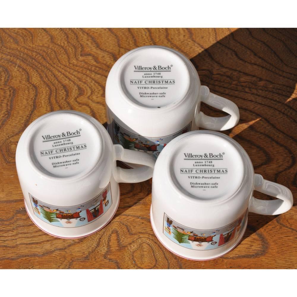 Classique américain Vieille assiette de Noël Naif de Villeroy & Boch