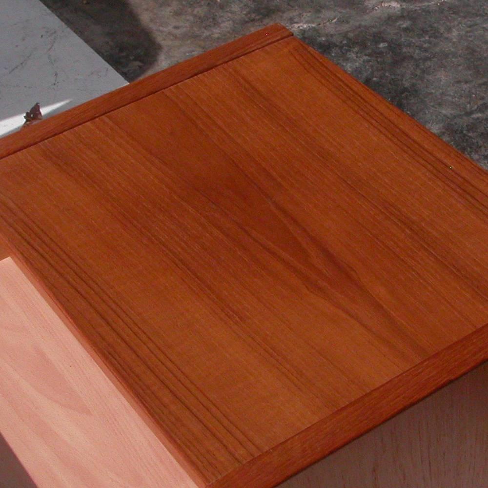 Mid-Century Modern Vintage Mid-Century Teak Nightstand by Paul Hundavad