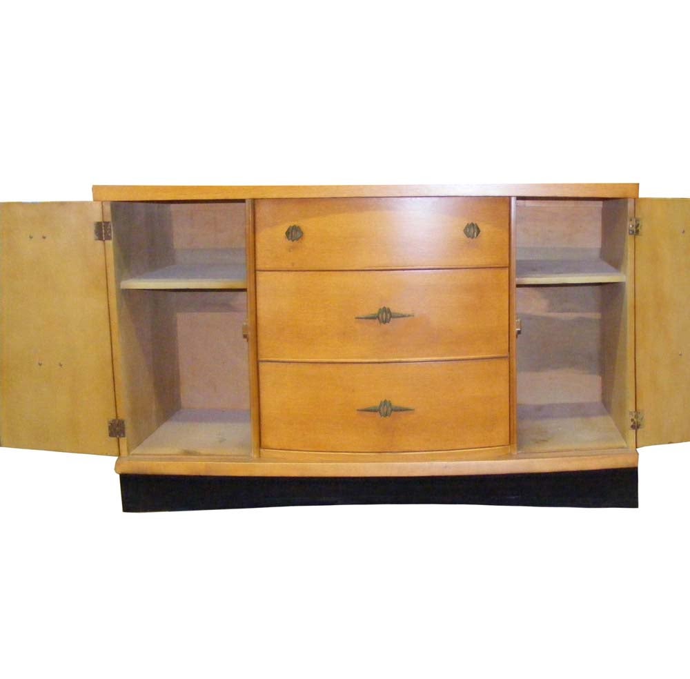 Restored Stanley Harmony House Buffet Credenza For Sale At 1stdibs