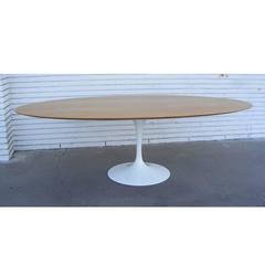 Saarinen Knoll Oak Top Tulip Base