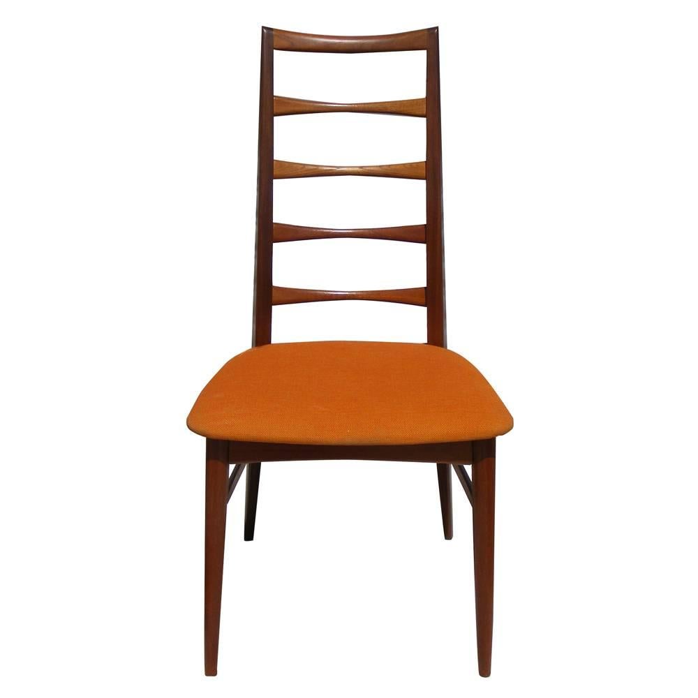 Mid-Century Modern 6 Vintage Mid-Century 1960s Niels Kofoed Lis Chairs  