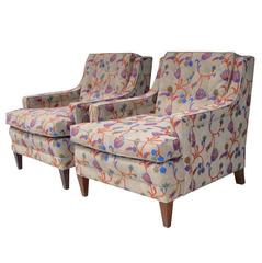 Pair of Vintage Mid-Century Modern Kittinger Lounge Chairs