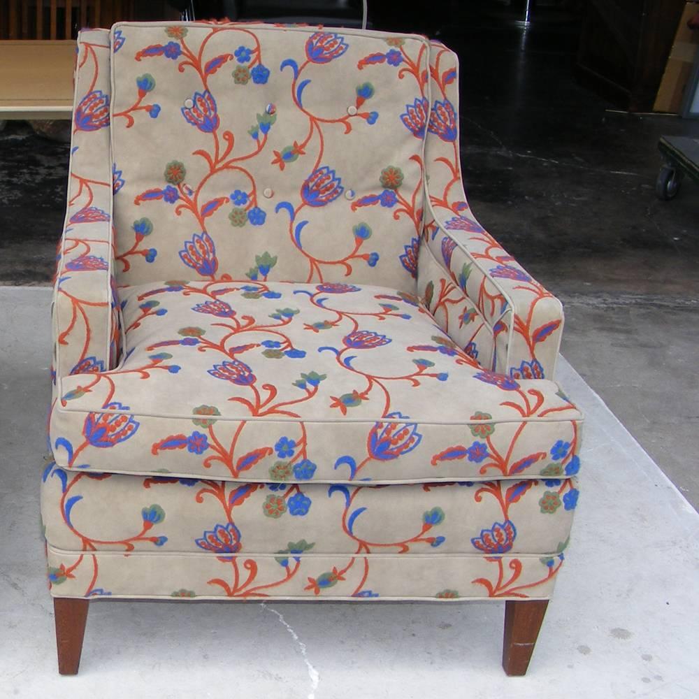 American Pair of Vintage Mid-Century Modern Kittinger Lounge Chairs