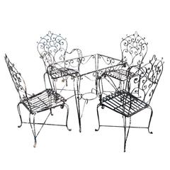 Vintage South American Patio Outdoor Set 12