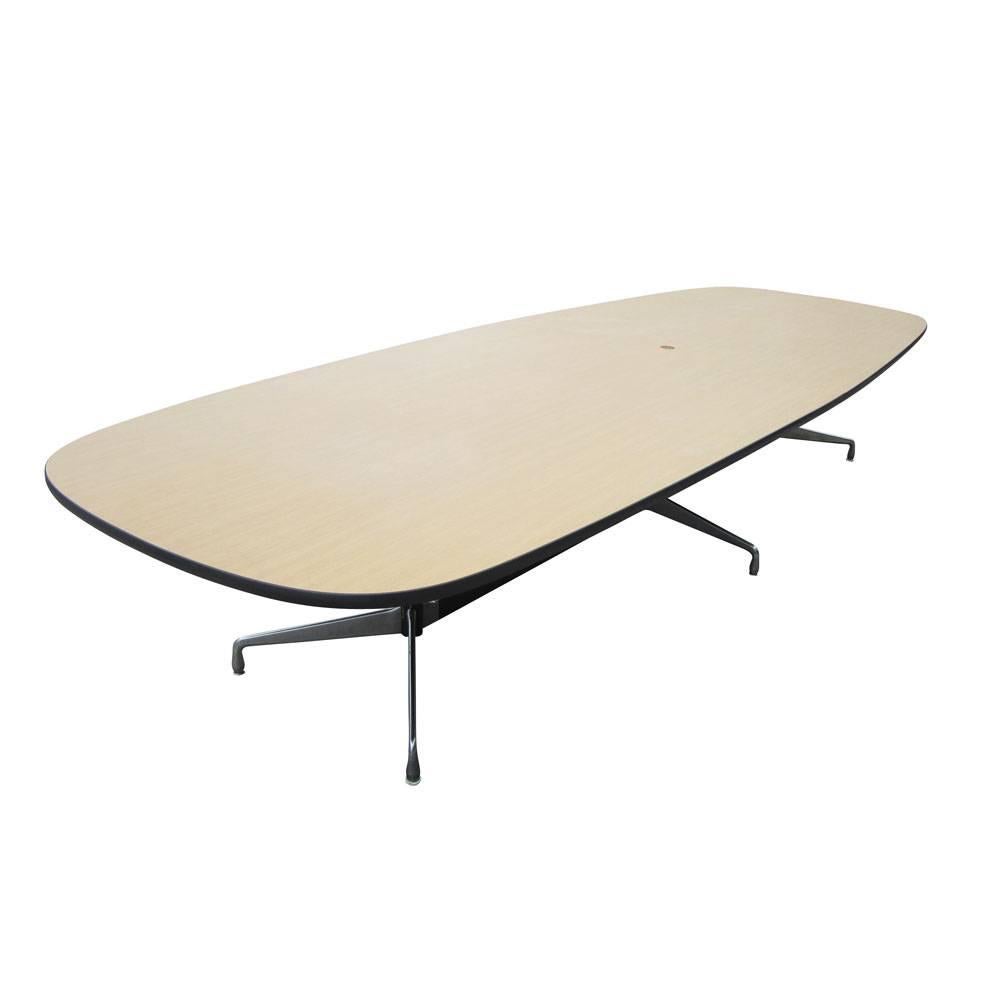 12ft Vintage Conference Table Designed by Eames for Herman Miller