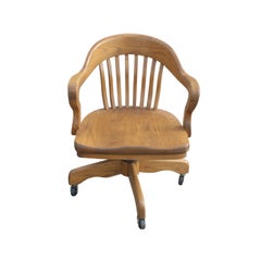 Oak Bank of England Chair