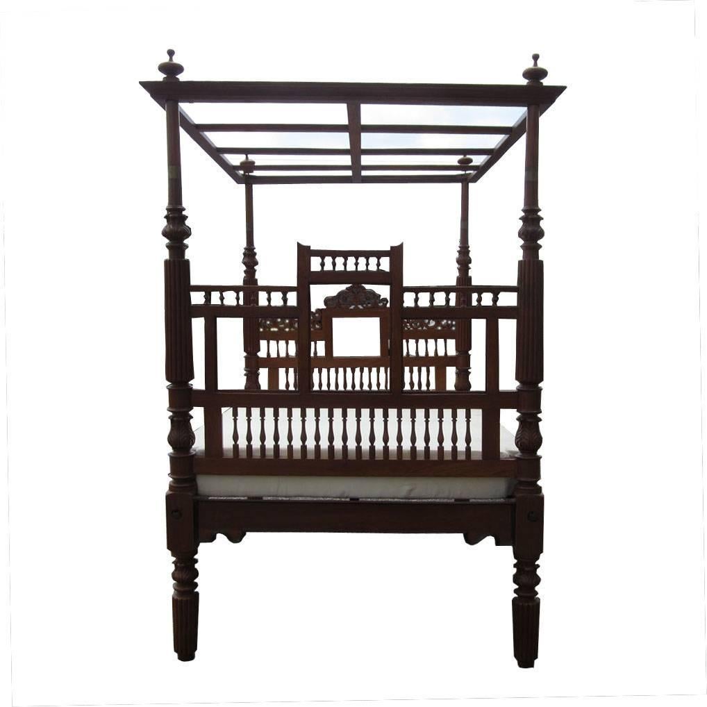indian canopy bed