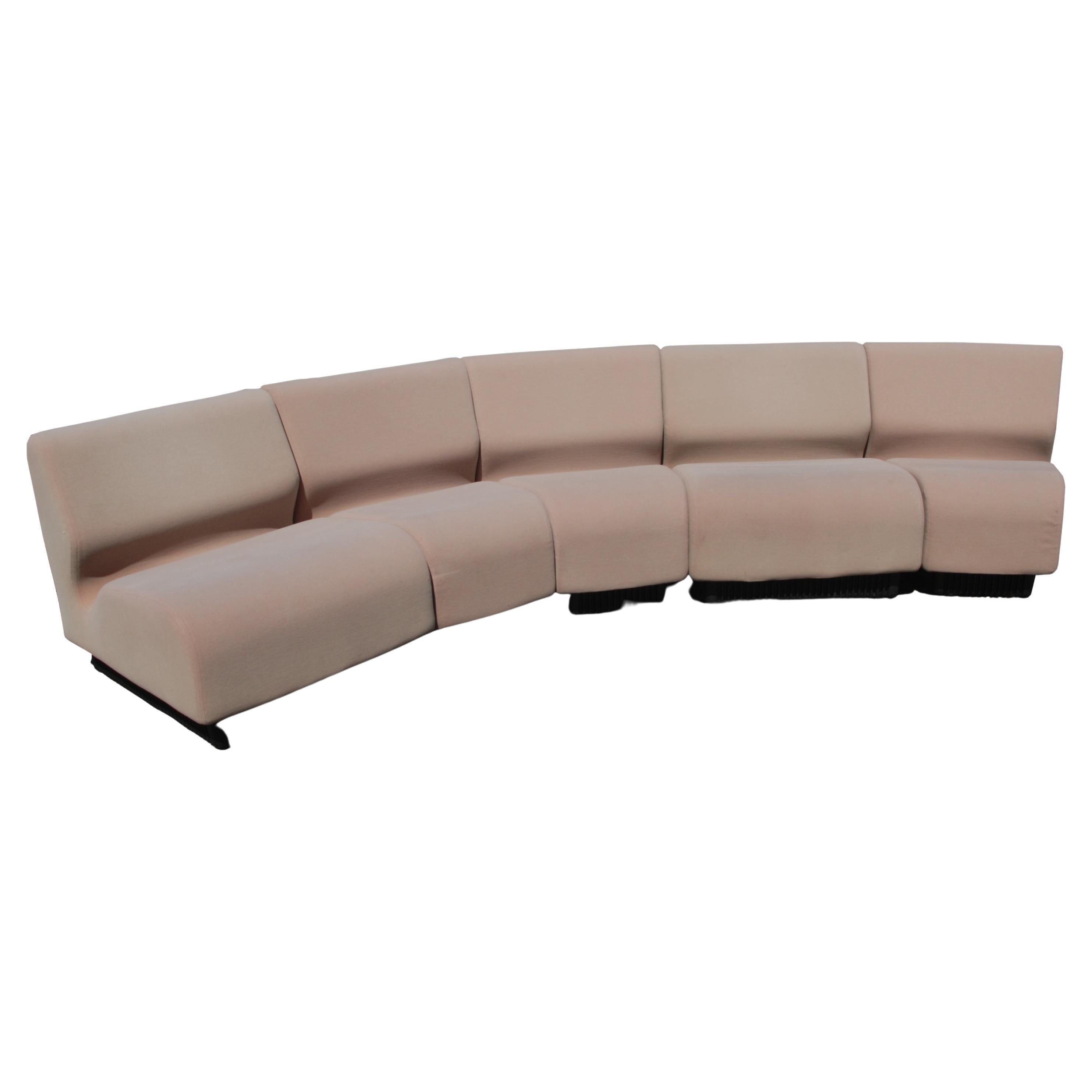 Herman Miller
Don Chadwick

This impressive fully upholstered, molded foam sofa has a black molded base.
Modules link together in any combination.
 
5 pieces available
Price is per piece
Pieces Available:   2 squares and 3 wedges
 Seat height 13.5