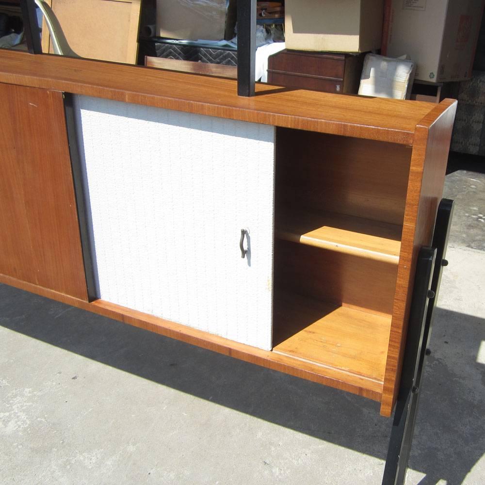 Vintage Midcentury Buffet Wall Unit 1