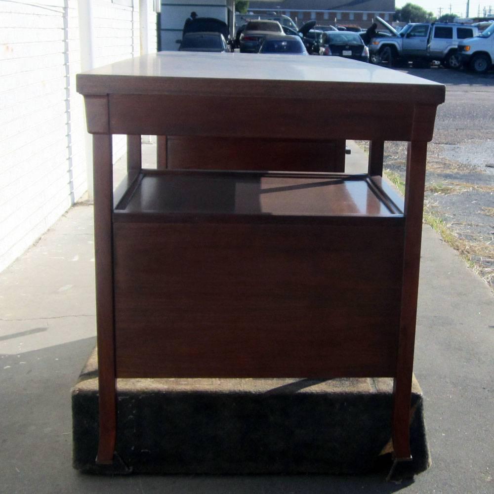 American Vintage Baker Bridger Library Desk by Bill Sofield