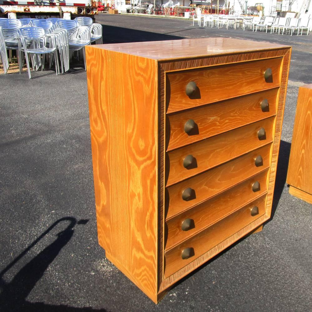 20th Century Vintage Midcentury Tall Dresser or Highboy by Paul Frankl for Brown Saltman