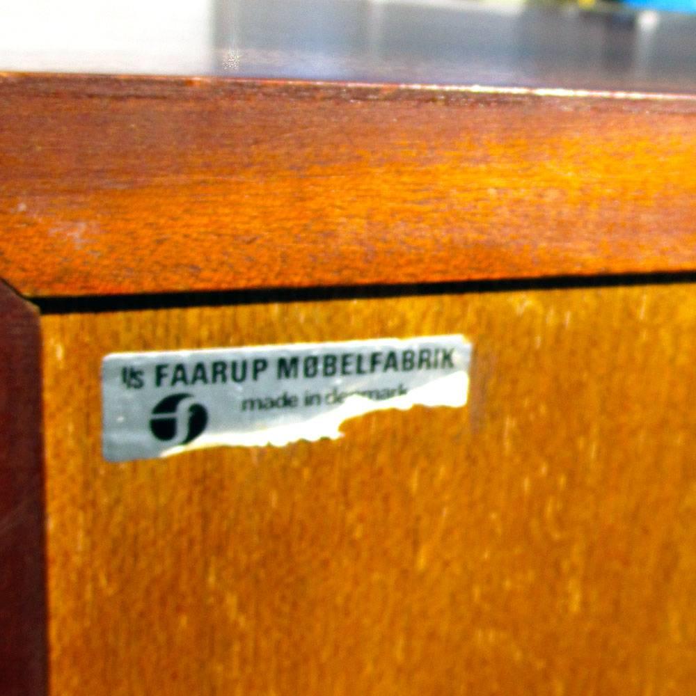 Palisander Vintage Midcentury Ib Kofod-Larsen Brazilian Rosewood Credenza for Faarup For Sale
