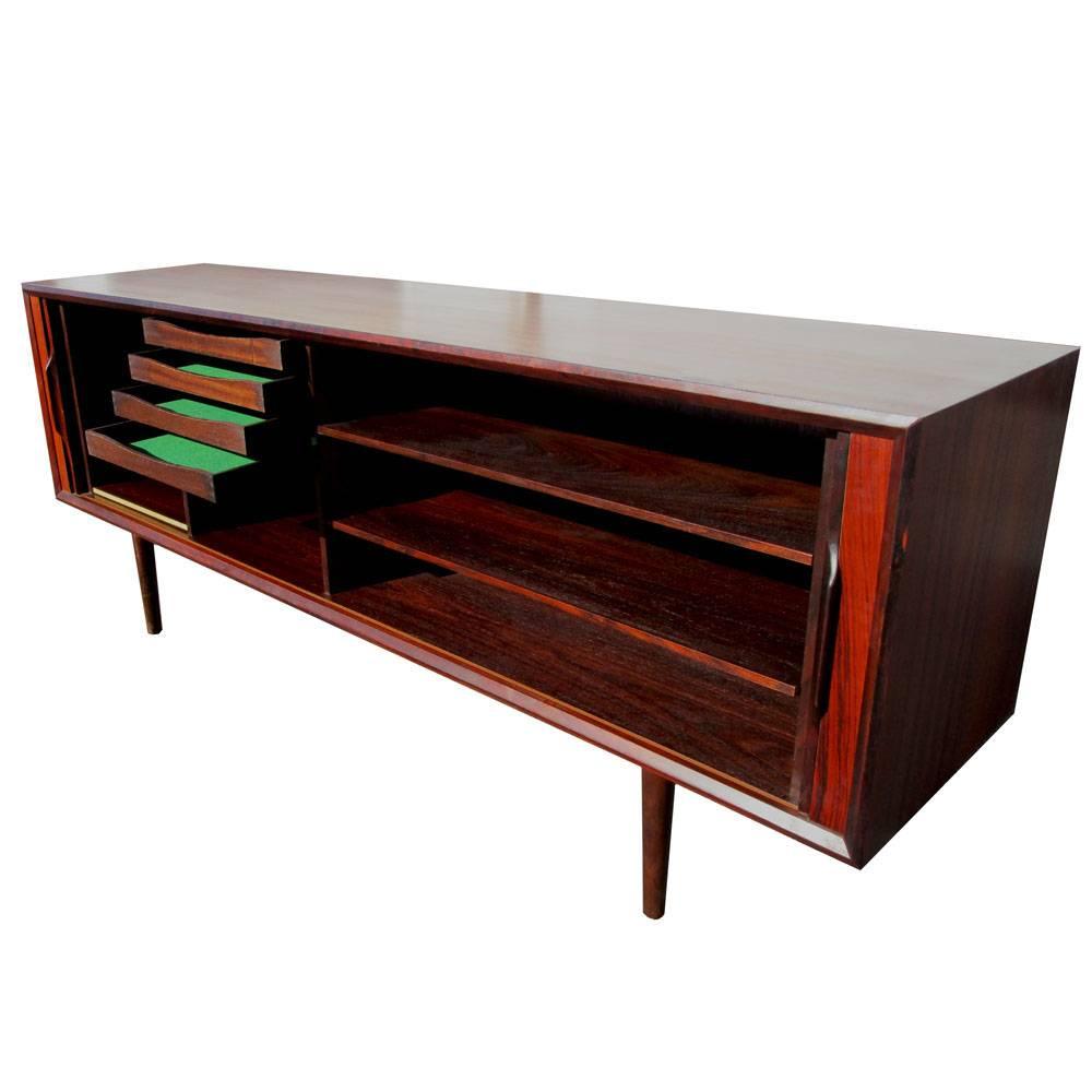 mid century rosewood credenza