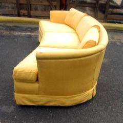 9ft Vintage Midcentury Widdicomb Style Sofa