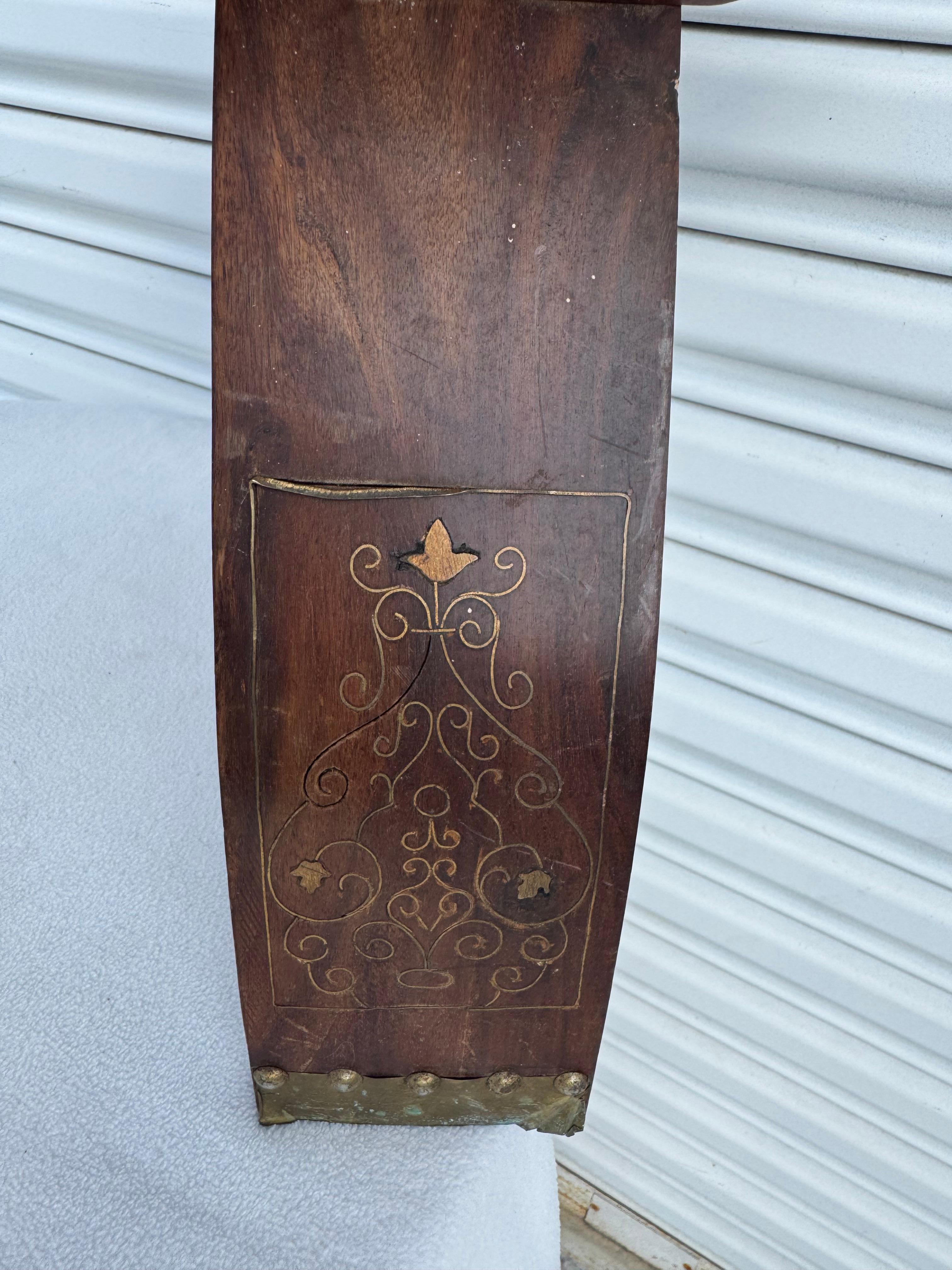 Vintage Moorish Camel Saddle Stool For Sale 2