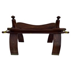 Vintage Moorish Camel Saddle Stool