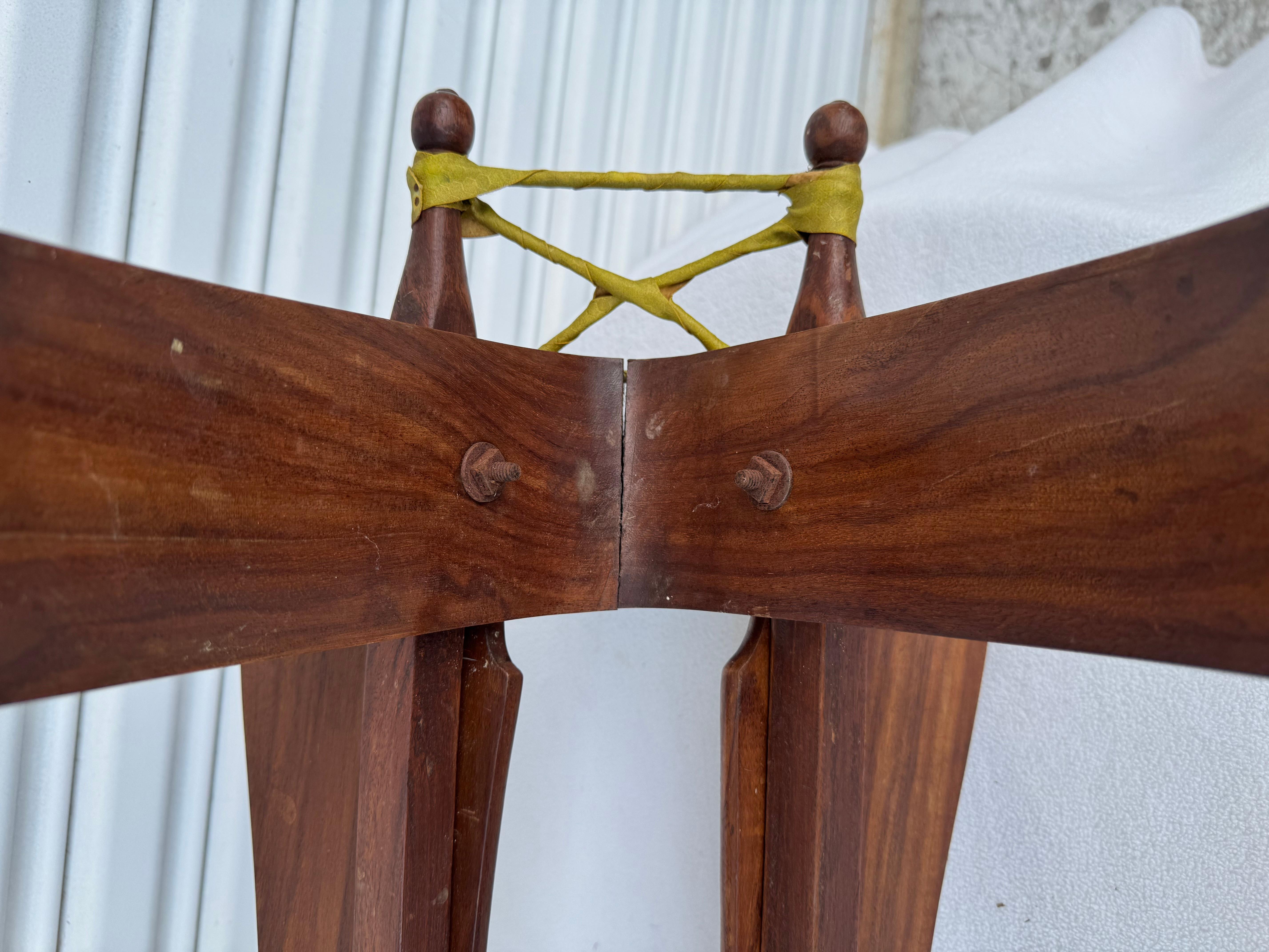 Vintage Moorish Camel Saddle Stool For Sale 6