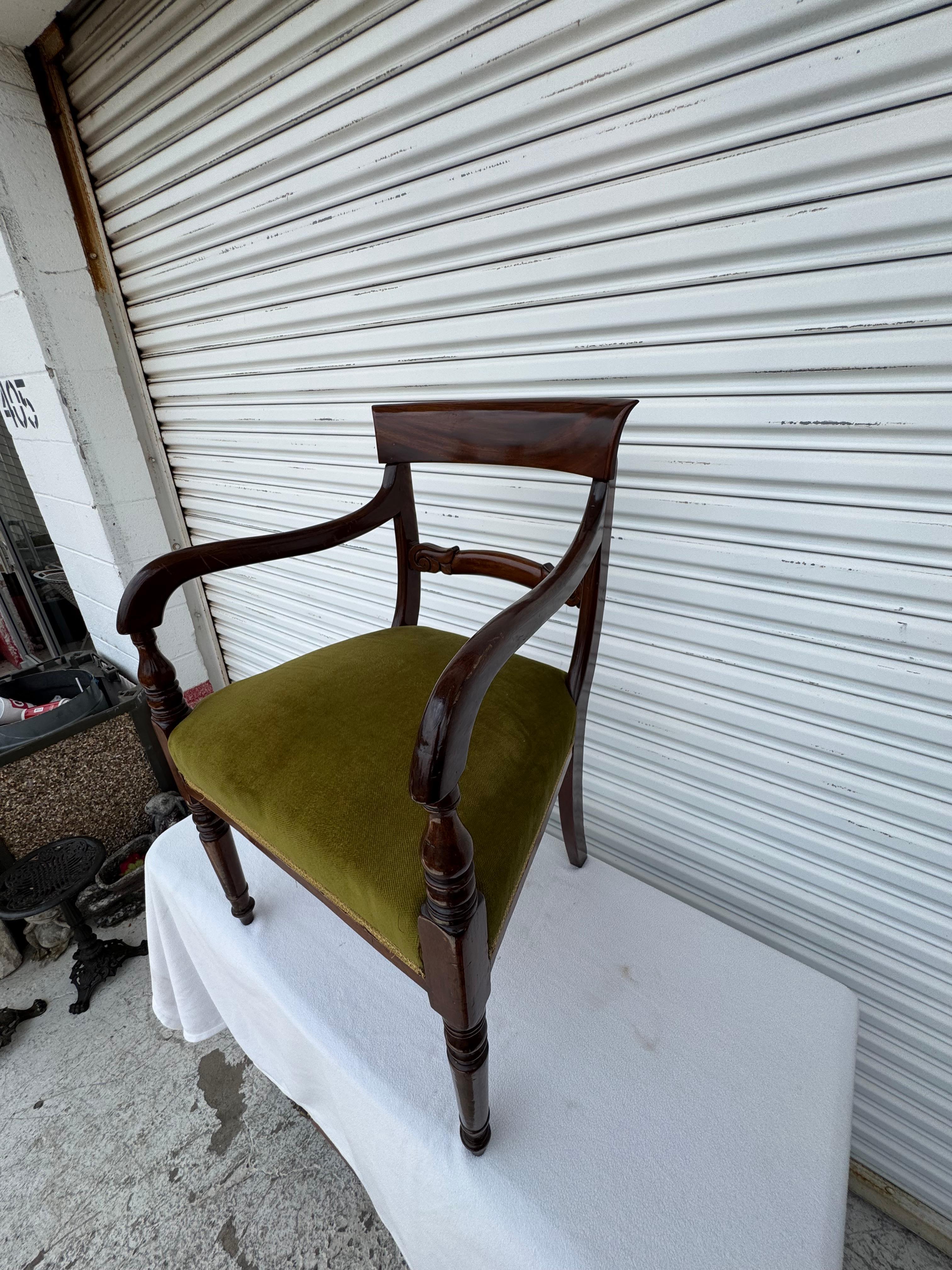 George IV Mahagoni-Sessel (amerikanisch) im Angebot