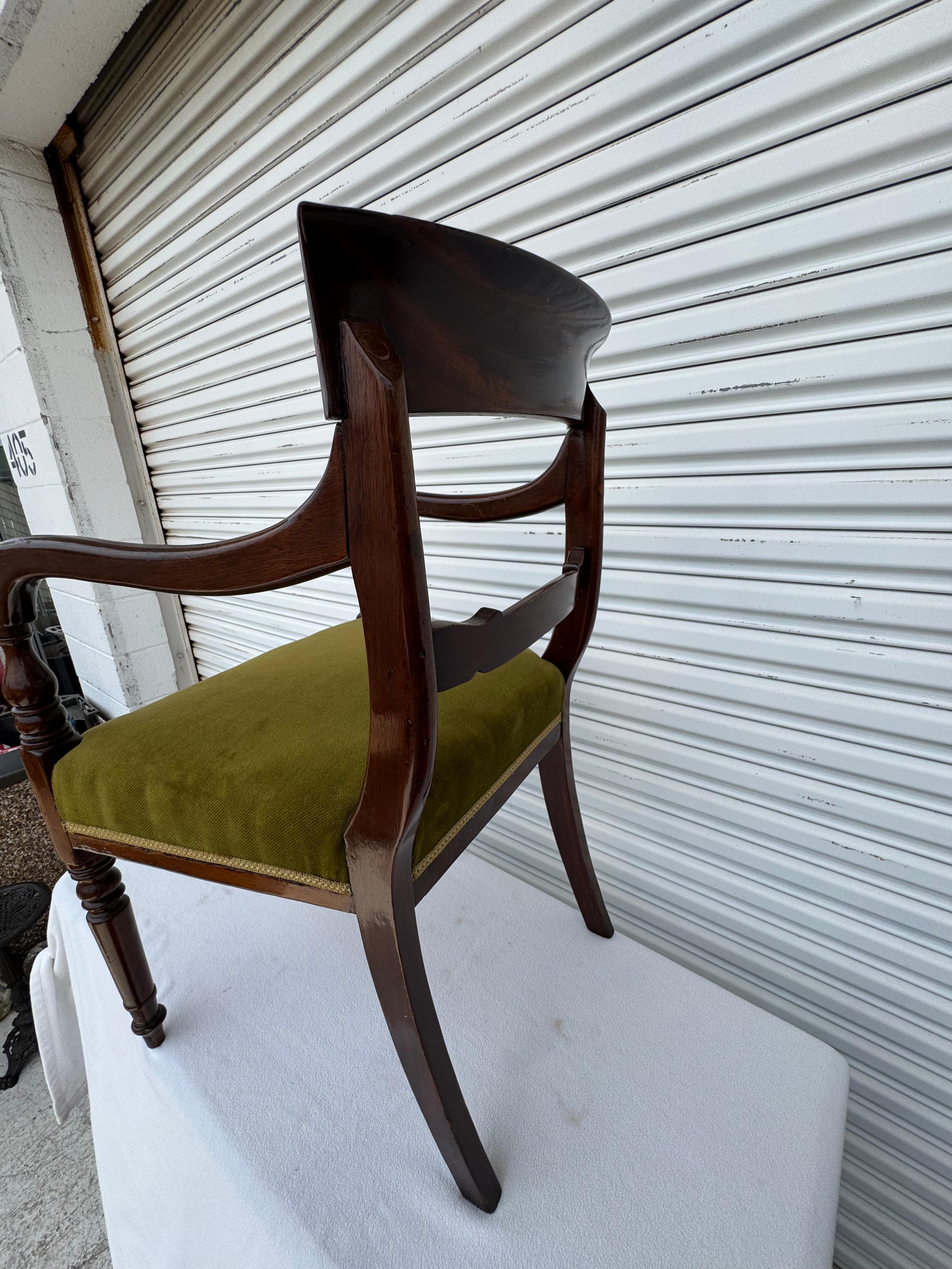 George IV Mahagoni-Sessel im Angebot 1