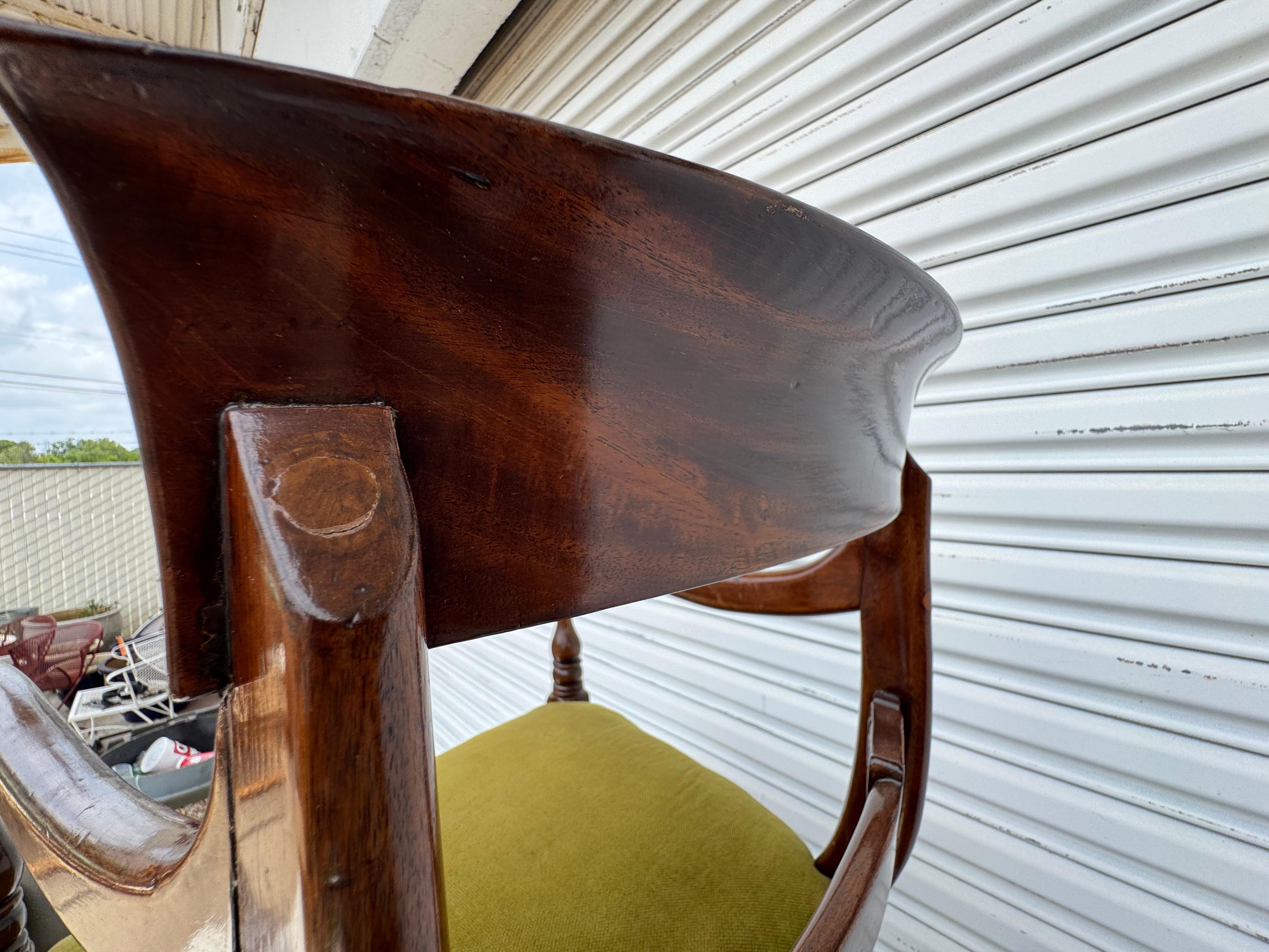 George IV Mahagoni-Sessel im Angebot 4