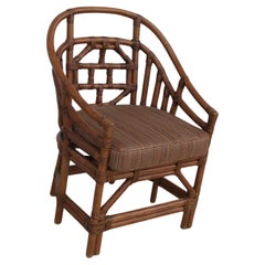 Vintage Coastal Medallion Brighton Stuhl